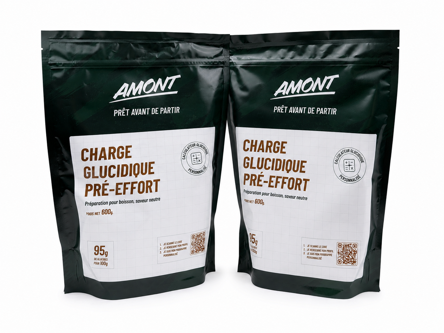 Poudre de charge glucidique Amont (Lot de 2)